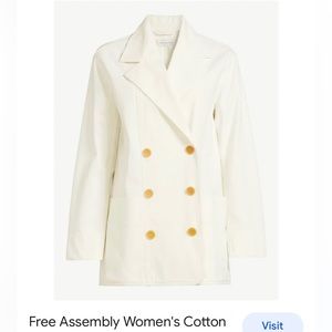 NWT Free Assembly Cotton Jacket